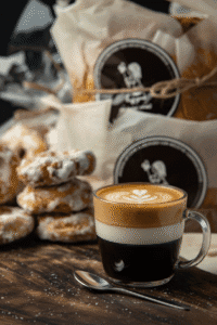 🥂 El Maridaje Perfecto: Bica y Melindres de Pelegrinas